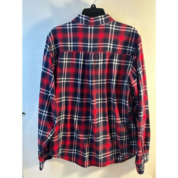 Woolrich MEns M Flannel red/blk cotton? - Picture 4 of 7